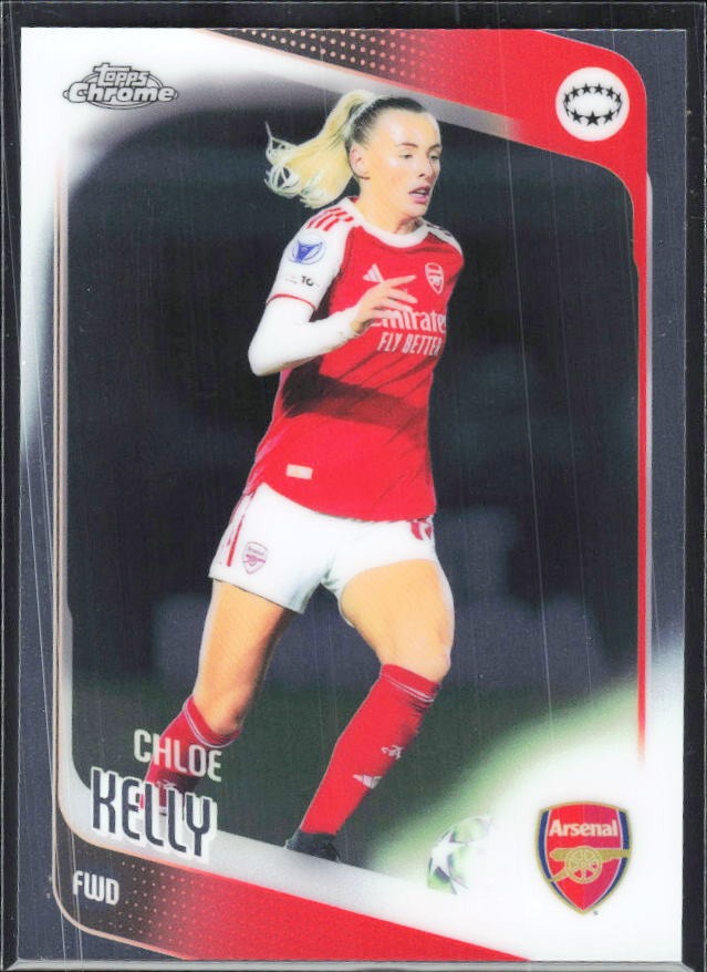 Chloe Kelly 2025-26 Topps Chrome UWCL #12 – framsida