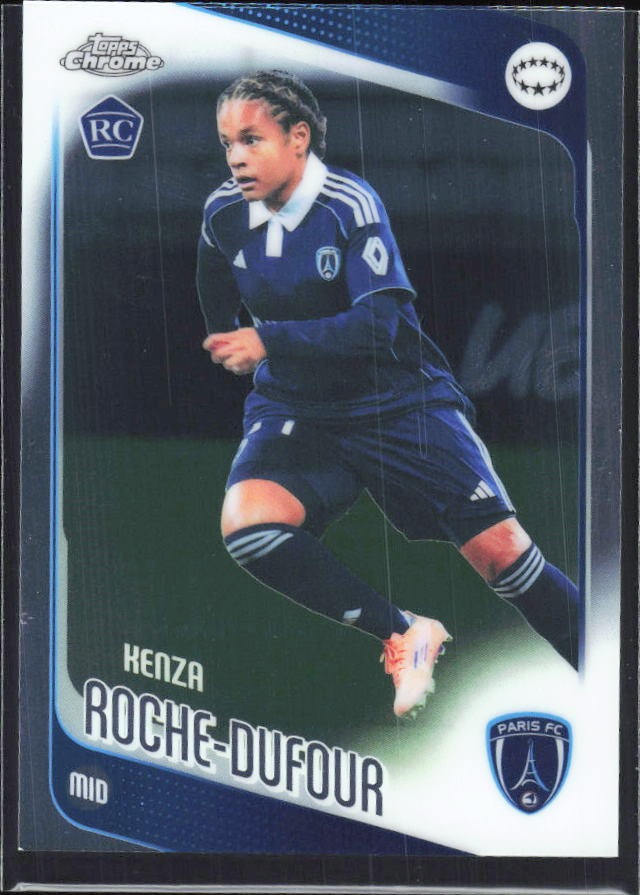 Kenza Roche-Dufour 2025-26 Topps Chrome UWCL #97 – framsida