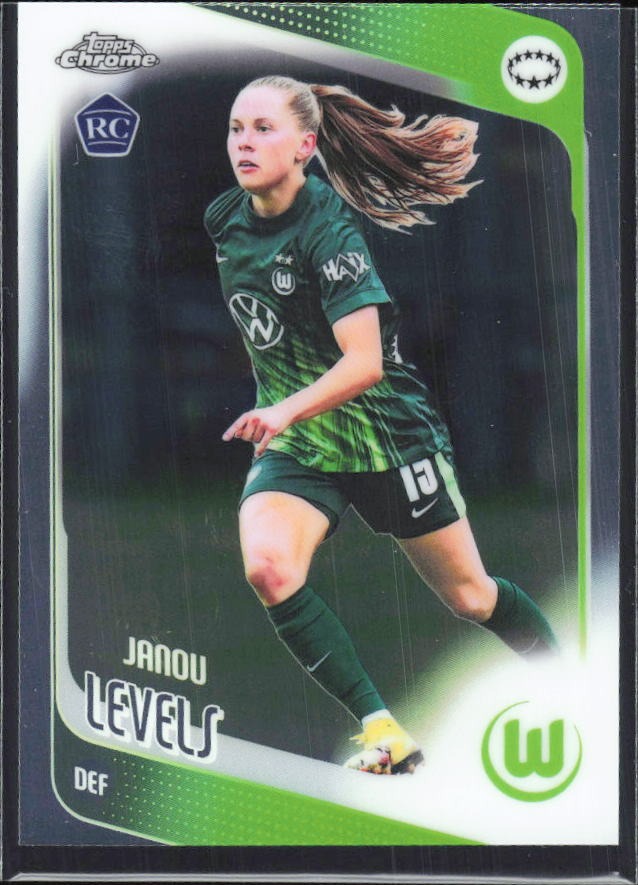 Janou Levels 2025-26 Topps Chrome UWCL #27 – framsida