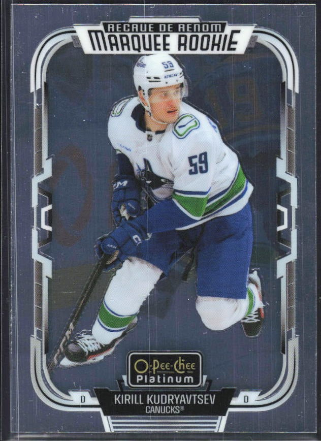 Kirill Kudryavtsev 2025-26 O-Pee-Chee Platinum Marquee Rookie #263 – framsida