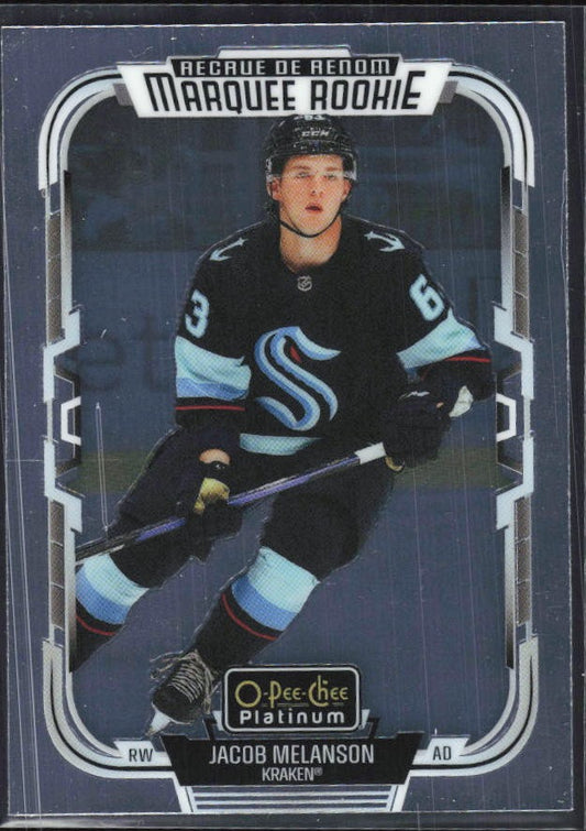Jacob Melanson 2025-26 O-Pee-Chee Platinum Marquee Rookie #252 – framsida