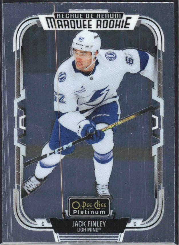 Jack Finley 2025-26 O-Pee-Chee Platinum Marquee Rookie #258 – framsida
