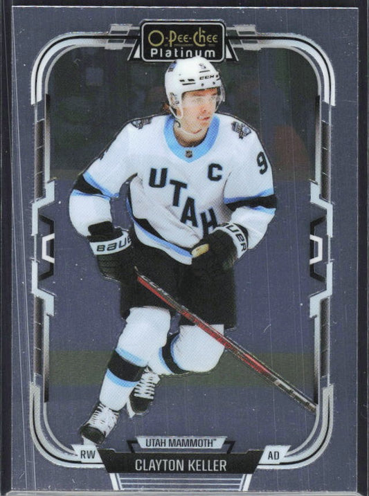 Clayton Keller 2025-26 O-Pee-Chee Platinum #76 – framsida
