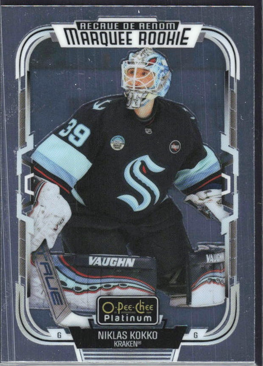 Niklas Kokko 2025-26 O-Pee-Chee Platinum Marquee Rookie #254 – framsida