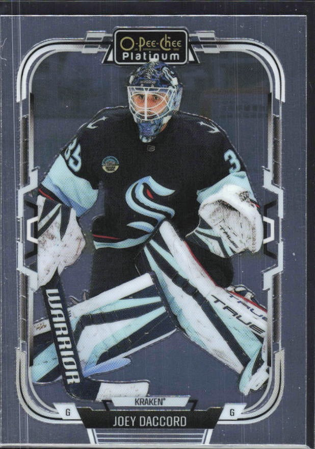 Joey Daccord 2025-26 O-Pee-Chee Platinum #68 – framsida