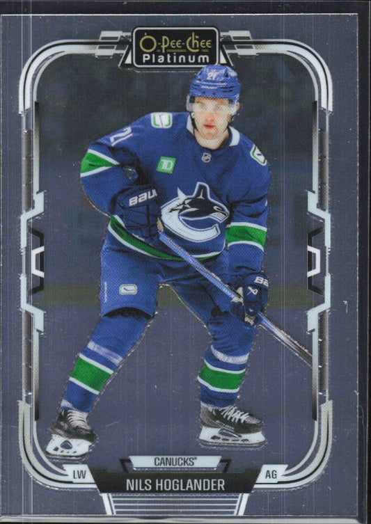 Nils Hoglander 2025-26 O-Pee-Chee Platinum #187 – framsida