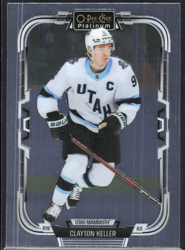 Clayton Keller 2025-26 O-Pee-Chee Platinum #76 – framsida