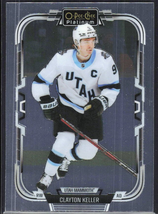 Clayton Keller 2025-26 O-Pee-Chee Platinum #76 – framsida