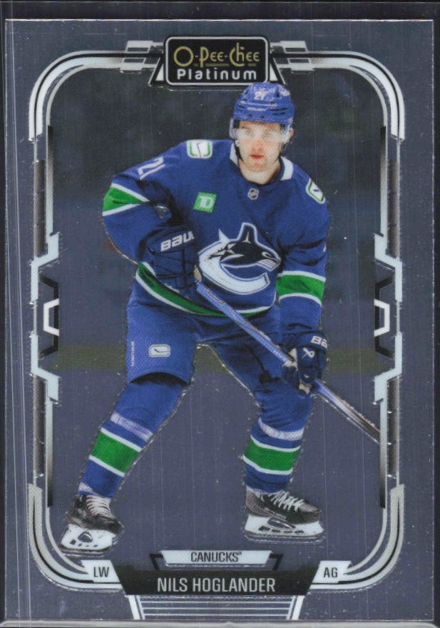 Nils Hoglander 2025-26 O-Pee-Chee Platinum #187 – framsida