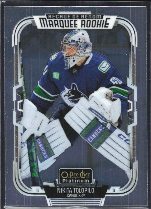 Nikita Tolopilo 2025-26 O-Pee-Chee Platinum Marquee Rookie #264 – framsida