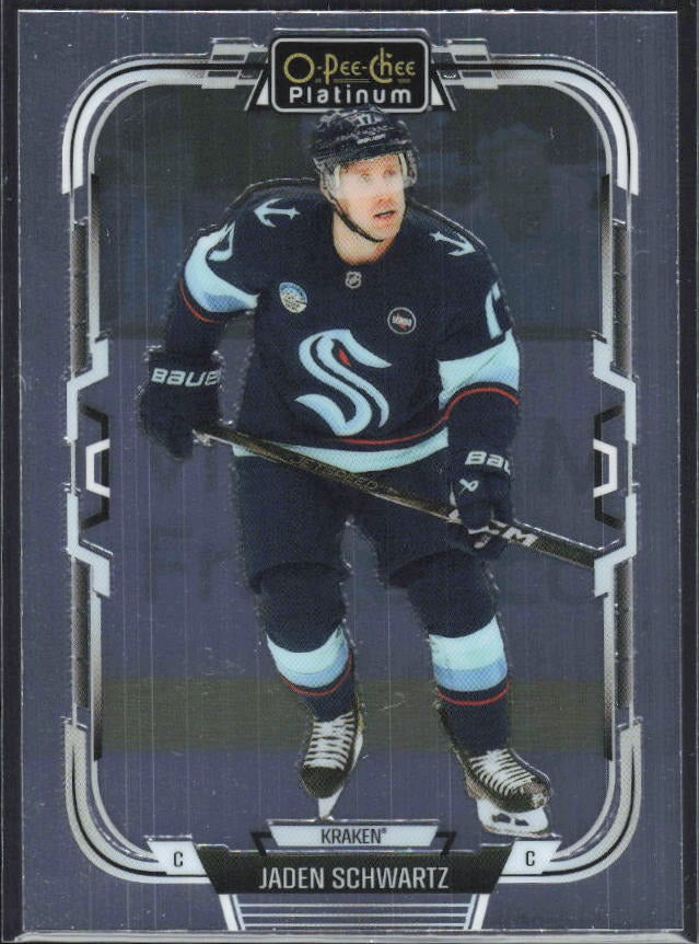 Jaden Schwartz 2025-26 O-Pee-Chee Platinum #156 – framsida