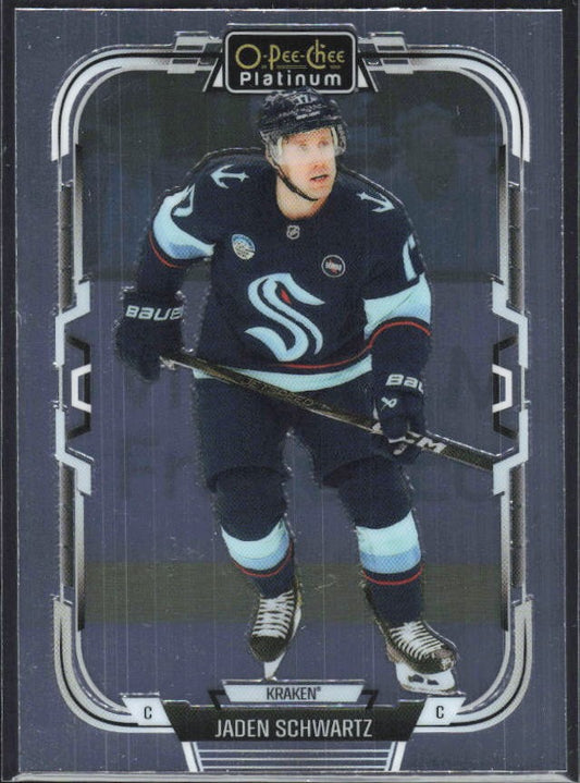 Jaden Schwartz 2025-26 O-Pee-Chee Platinum #156 – framsida