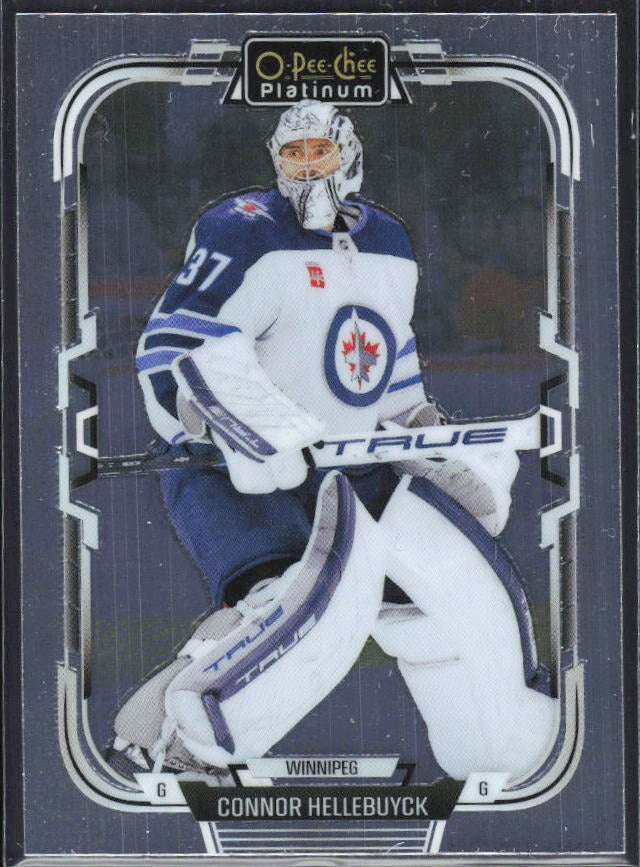 Connor Hellebuyck 2025-26 O-Pee-Chee Platinum #35 – framsida