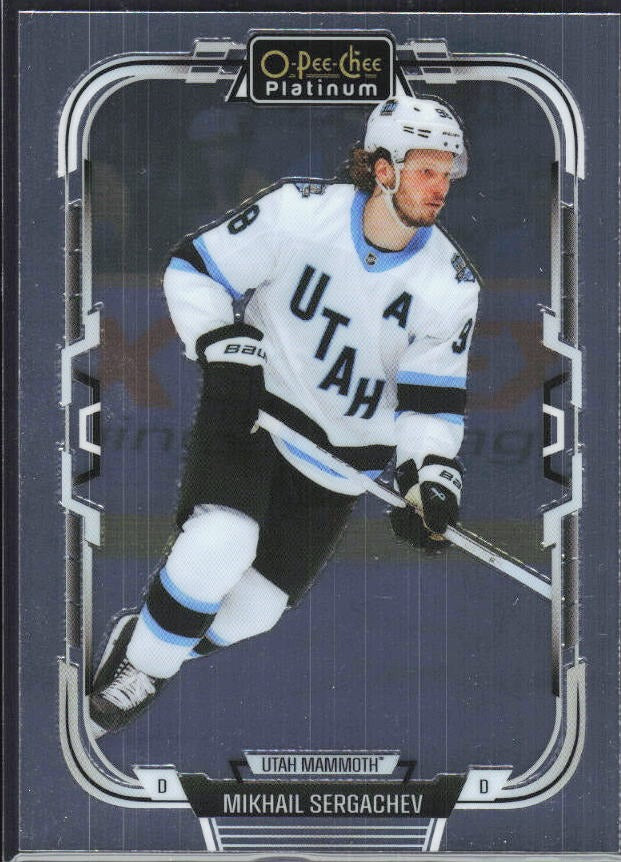 Mikhail Sergachev 2025-26 O-Pee-Chee Platinum #138 – framsida