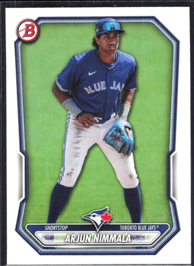 Arjun Nimmala 2026 Bowman Prospects #BP-67 – framsida