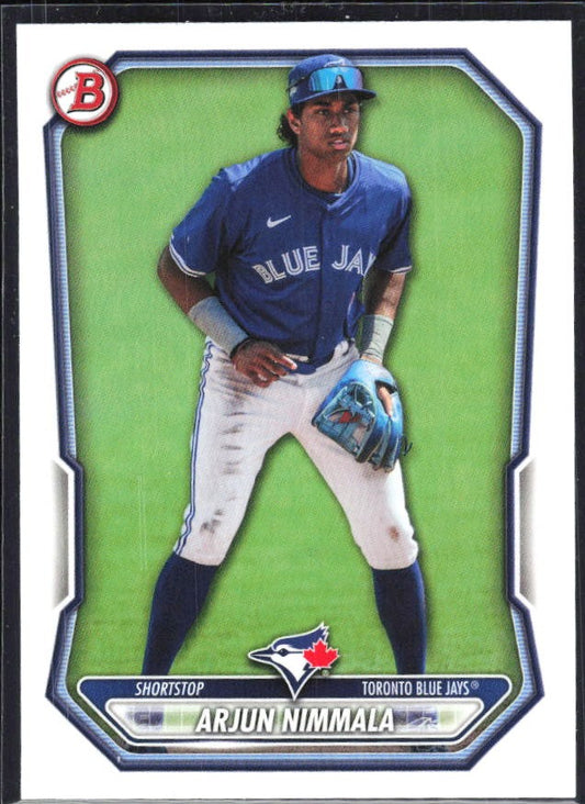 Arjun Nimmala 2026 Bowman Prospects #BP-67 – framsida