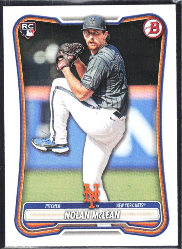 Nolan McLean 2026 Bowman #85 – framsida