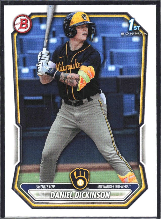 Daniel Dickinson 2026 Bowman Prospects #BP-50 – framsida