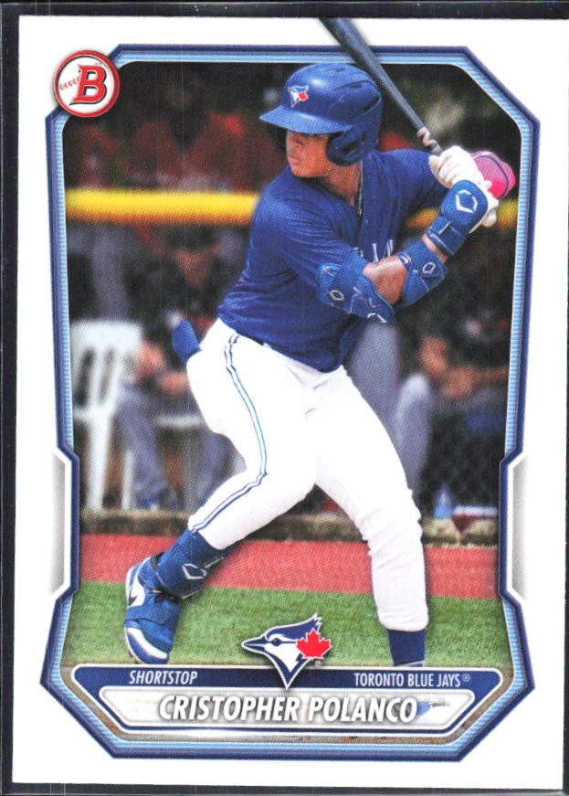 Cristopher Polanco 2026 Bowman Prospects #BP-34 – framsida