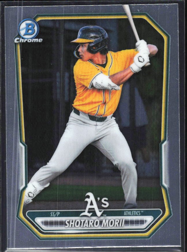 Shotaro Morii 2026 Bowman Chrome Prospects #BCP-48 – framsida