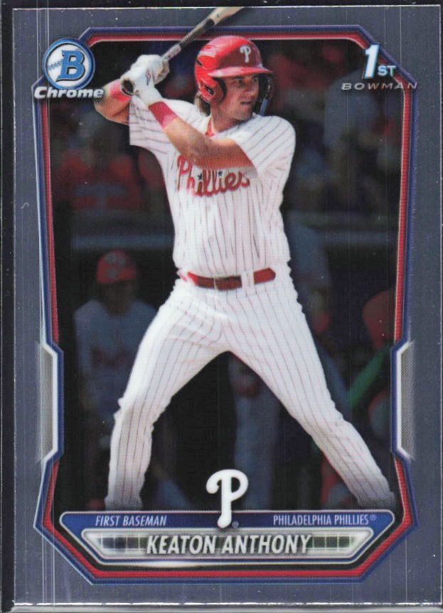 Keaton Anthony 2026 Bowman Chrome Prospects #BCP-121 – framsida