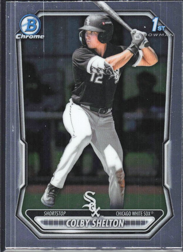 Colby Shelton 2026 Bowman Chrome Prospects #BCP-144 – framsida
