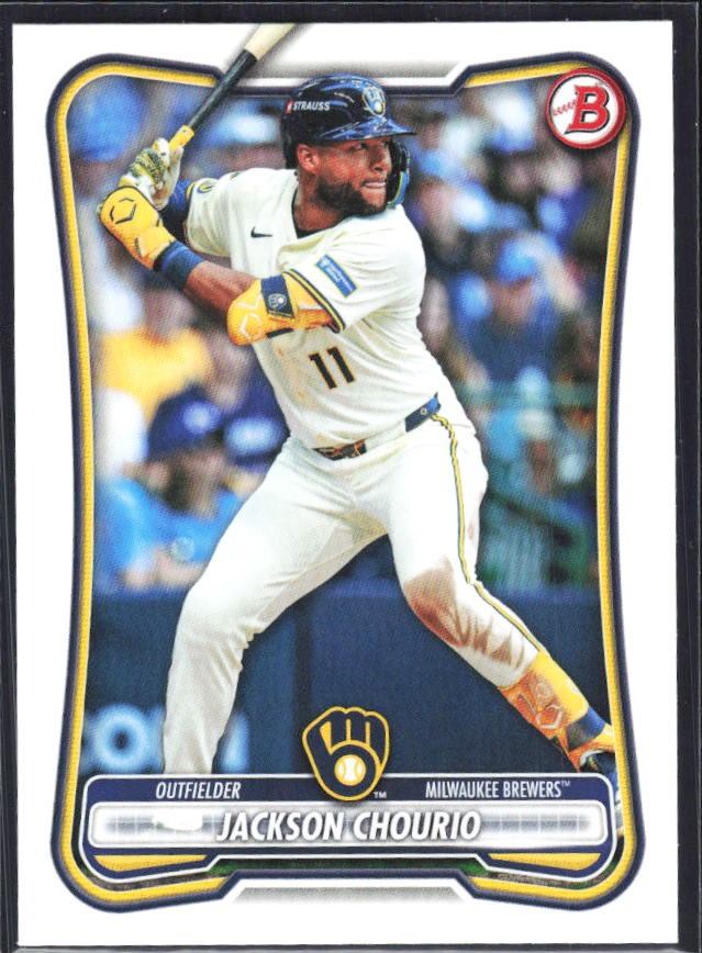 Jackson Chourio 2026 Bowman #4 – framsida