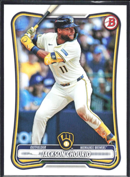 Jackson Chourio 2026 Bowman #4 – framsida