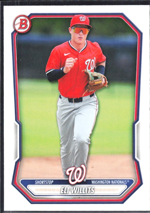 Eli Willits 2026 Bowman Prospects #BP-95 – framsida