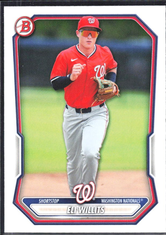 Eli Willits 2026 Bowman Prospects #BP-95 – framsida