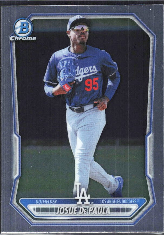 Josue De Paula 2026 Bowman Chrome Prospects #BCP-83 – framsida