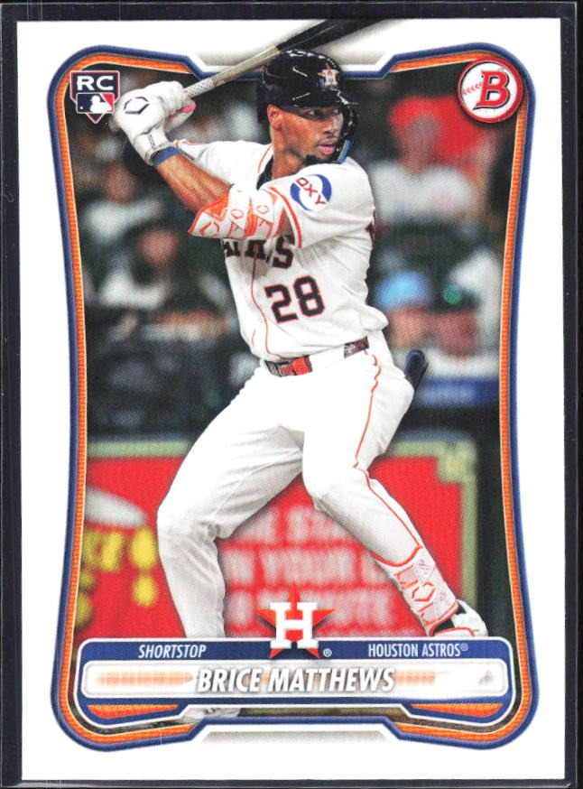 Brice Matthews 2026 Bowman #56 – framsida