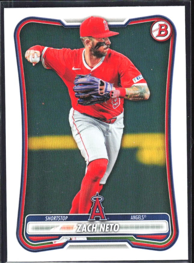 Zach Neto 2026 Bowman #42 – framsida