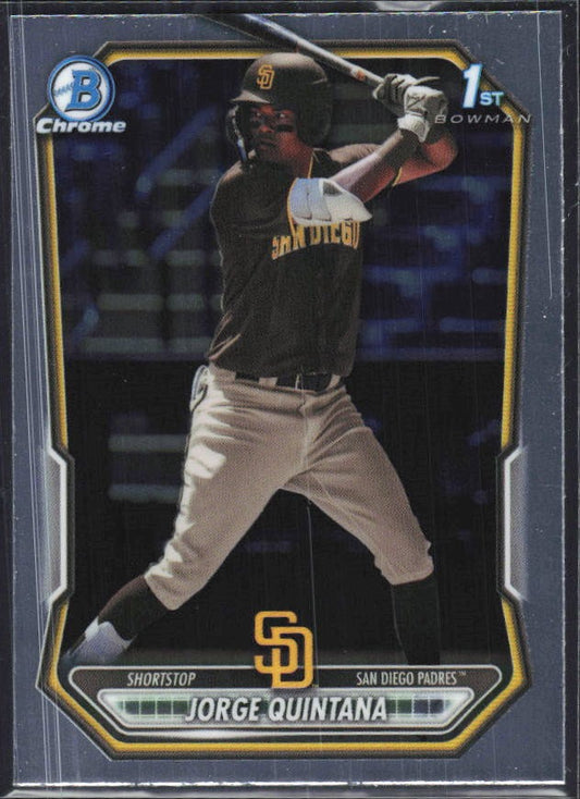 Jorge Quintana 2026 Bowman Chrome Prospects #BCP-93 – framsida