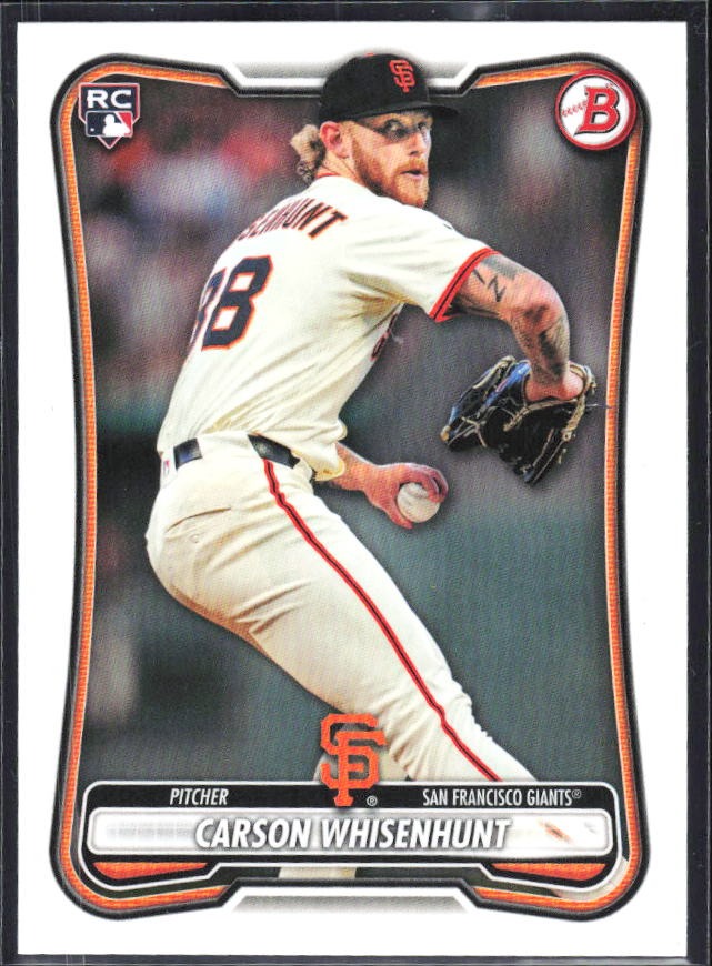 Carson Whisenhunt 2026 Bowman #16 – framsida