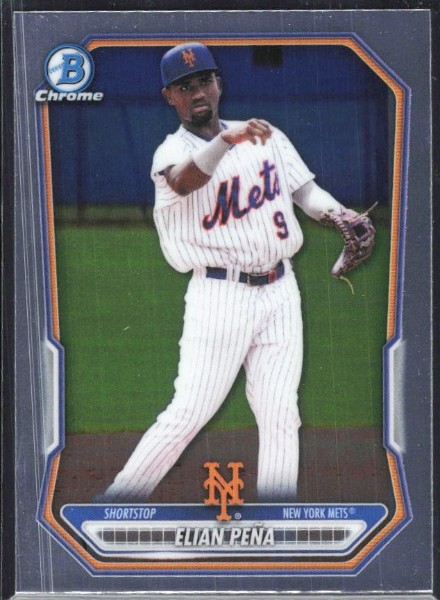 Elian Peña 2026 Bowman Chrome Prospects #BCP-91 – framsida