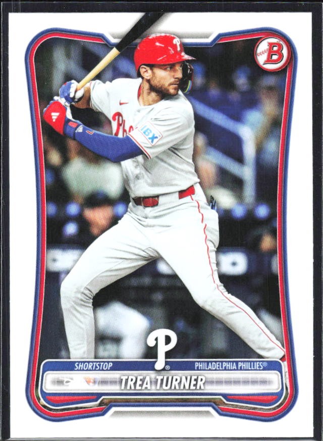 Trea Turner 2026 Bowman #71 – framsida