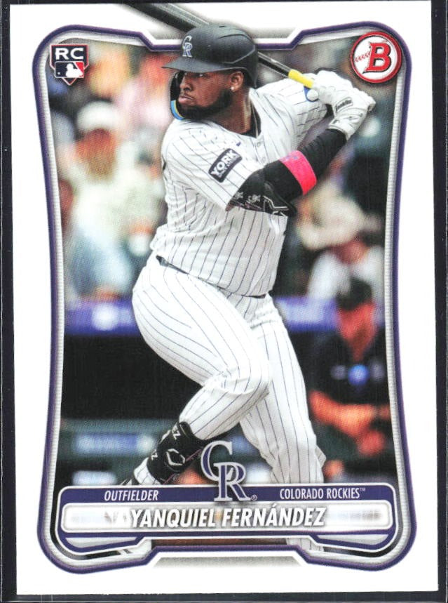 Yanquiel Fernández 2026 Bowman #91 – framsida