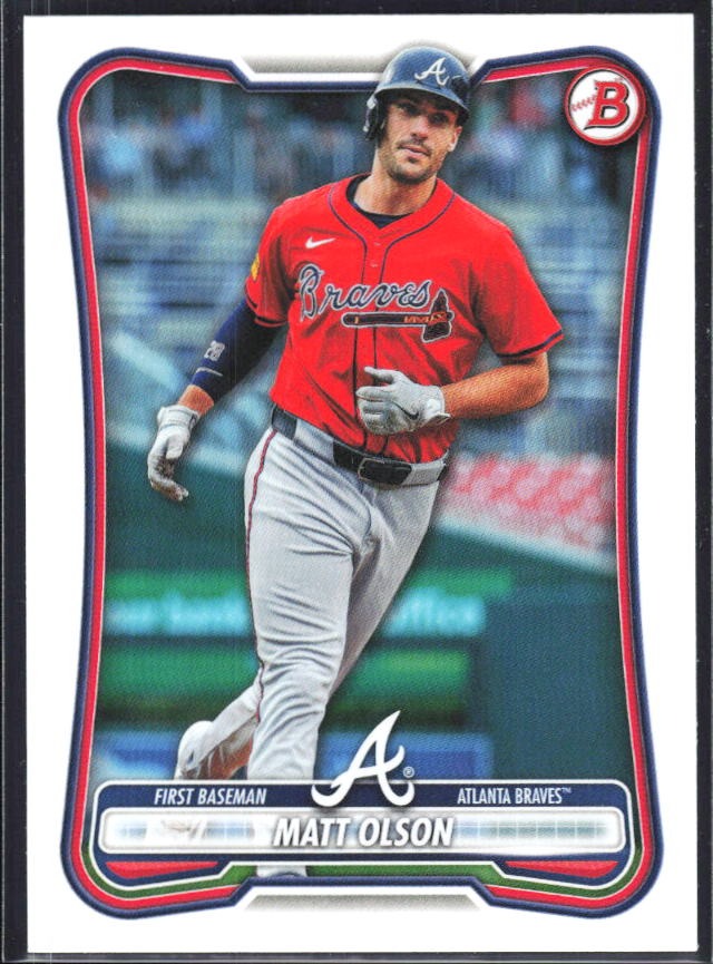 Matt Olson 2026 Bowman #38 – framsida