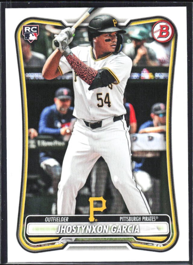 Jhostynxon Garcia 2026 Bowman #12 – framsida