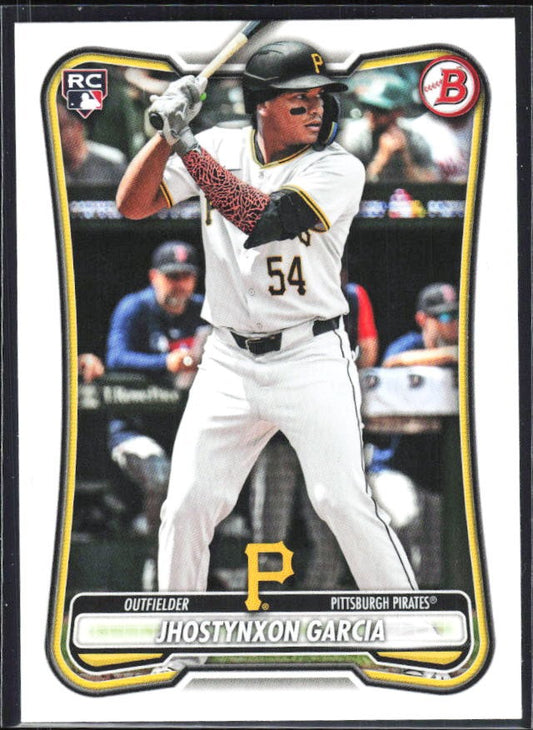 Jhostynxon Garcia 2026 Bowman #12 – framsida
