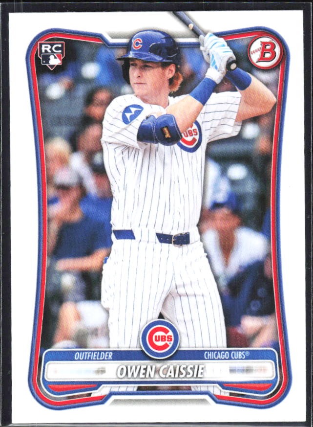 Owen Caissie 2026 Bowman #62 – framsida