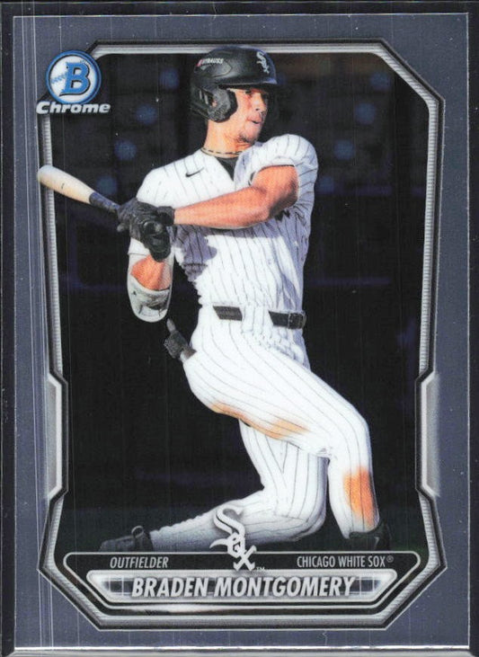 Braden Montgomery 2026 Bowman Chrome Prospects #BCP-53 – framsida