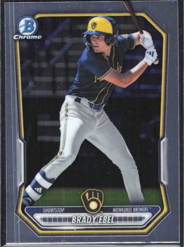 Brady Ebel 2026 Bowman Chrome Prospects #BCP-142 – framsida