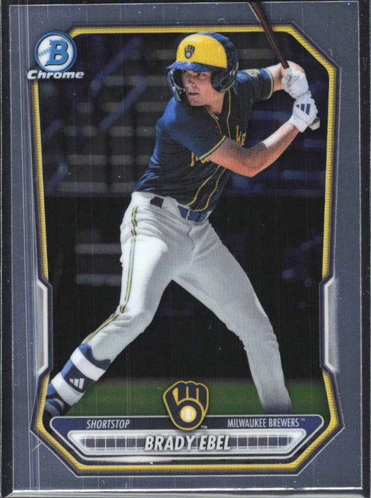 Brady Ebel 2026 Bowman Chrome Prospects #BCP-142 – framsida