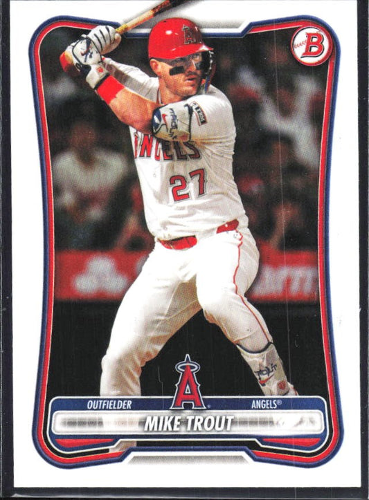 Mike Trout 2026 Bowman #100 – framsida