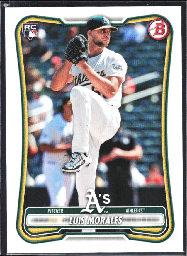Luis Morales 2026 Bowman #49 – framsida