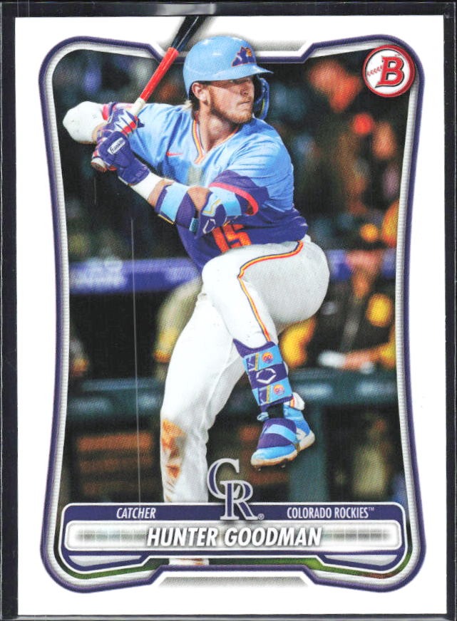 Hunter Goodman 2026 Bowman #82 – framsida