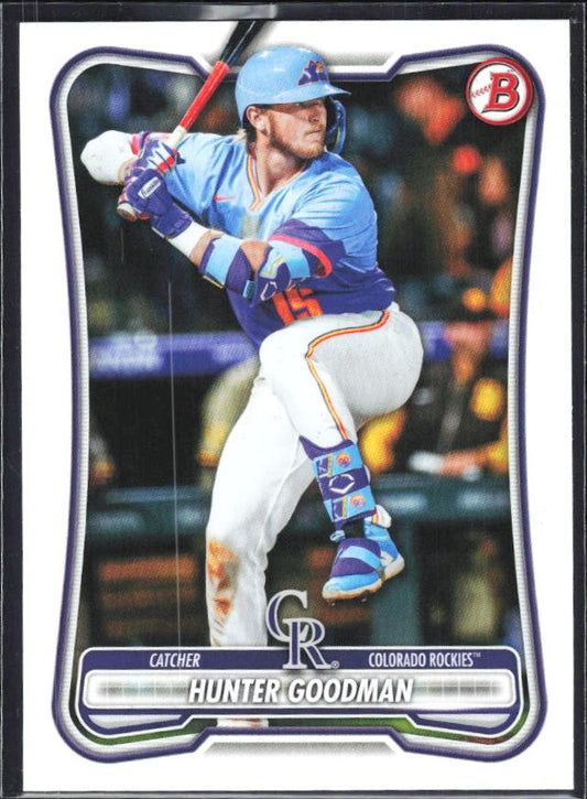 Hunter Goodman 2026 Bowman #82 – framsida