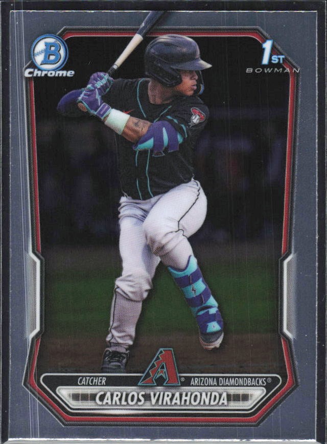 Carlos Virahonda 2026 Bowman Chrome Prospects #BCP-28 – framsida